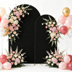 HAINARverS Set of 2 Arch Backdrop Stands with Covers, Black, 6/7.2FT - Image 2
