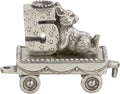 Danforth Birthday Bunny Train Candleholder | Pewter Handcrafted in USA by DANFORTH