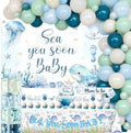 Sea You Soon Baby Shower Decorations All-in-One Kit Blue Boy by Diartpaint