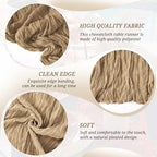 12 Pack Beige Cheesecloth Table Runner 10FT Wedding Party Decor - Image 6