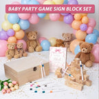 Decorate Game Sign Kit, Pink Baby Shower, 150 Pack - Image 6