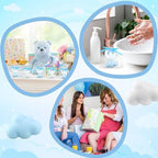 Demissle 40Sets White Blue Cloud Shaped Soaps Baby Shower Favors for Guests - Image 6