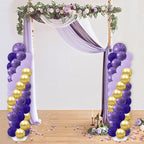 2 Balloon Arch Column Stand Kit, 100 Balloons, 6ft Adjustable, Purple Party - Image 5