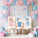 6 Set Blindfolded Baby Shower Games Feed Me Baby Shower Games Feed The Baby Blindfolded Games Blindfolded Baby Food Feeding Games Gender Reveal Games for Baby Shower Party Supplies - Image 4