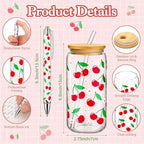 LemonRoad 24 Pcs Cherry Gift Sets Bulk for Women,Cherry Lover Gift Sets - Image 3
