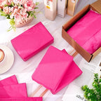 JarThenaAMCS 600 Sheets Hot Pink Tissue Paper Decorative Wrapping Paper for Birthday Baby Shower Wedding Party DIY Crafts, 14 x 20 Inch - Image 4