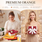 500 Sheets Fall Tissue Paper Bulk Orange Burgundy Yellow Green 15 x 20 Inch - Image 4