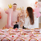 Berry First Birthday Strawberry Party Supplies for 50 Guests - Image 6