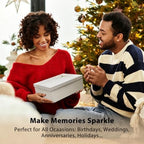 White Gift Box for Presents, 3 Pack, Large 13" x 10" x 5"，Box for Gifts - Image 6