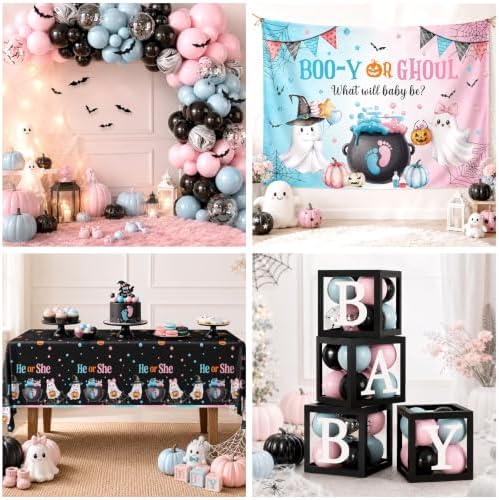 Halloween Gender Reveal Decorations Booy or Ghoul for Halloween Baby Shower - Image 6