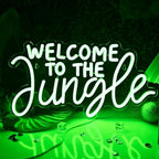 Planzo Welcome to the Jungle LED Neon Light Sign Baby Shower Wall Decor - Image 4