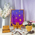 Wedding Guest Book Alternative Wooden Frame Princess Fairy Tale Keepsake - Image 2