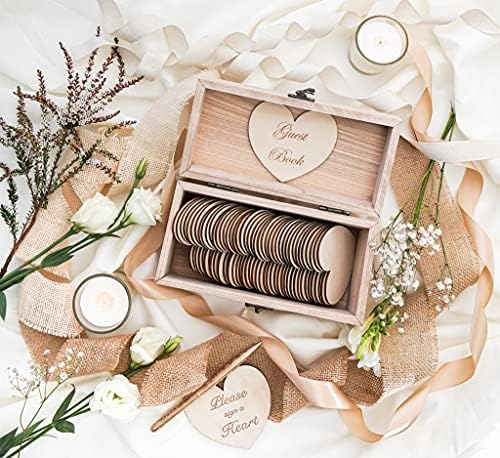 Jecor Alternative Guest Book Box - Wedding Guest Book Alternative - - Image 6