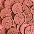 Bird of Paradise Wax Seal Sticker (Rust) by SolePaperCoLLC