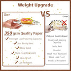 208Pcs Yingoto Woodland Baby Shower Decorations Tableware Set, Serves 25 - Image 4