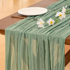 10 Pack Cheesecloth Table Runner Fall Boho Gauze Wedding Party Home Decor - Image 2