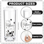 Sliner 50 Sets Baby Shower Wildflower Shot Glass Gift Bulk for Guests - Image 3