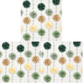 2Pcs Sage Green Tissue Paper Pom Pom Garlands Sage Green Flower Leaves Banner Hanging Paper Flower Garlands for Birthday Baby Shower Boho Wedding Engagement Bridal Shower Party Decor 8.2ft (Pack of 3) by Oitnlaughter