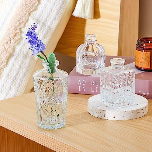 68pcs Clear Glass Bud Vase Set, Small Glass Vases for Centerpieces in Bulk - Image 5