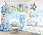 Over The Moon Baby Shower Decorations, All-in-One Set for 25 Guests - Image 3