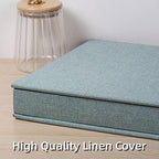 Large Photo Album Self Adhesive 4x6 5x7 3x5 8.5x11 Scrapbook Magnetic Album DIY Scrap Book Length 13 x Width 12.8 (Inches) 120 Black Sticky Pages Linen Cover DIY Photo Album(Green) - Image 4