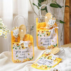 Teenyyou 6 Sets Baby Shower Prizes Potholder Spatula Spoon Whisk,Honey - Image 4
