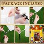 Soulchen 6 ft Inflatable Toy Theme Party Decorations Cowboy Photo Booth - Image 4
