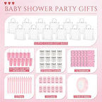 Nuogo 12 Sets New Parent Shower Prizes, Pink Color, Bow Style - Image 3