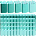 Kolldenn 50 Set Teal Blue Gift Bags with Tissue Paper by Unknown