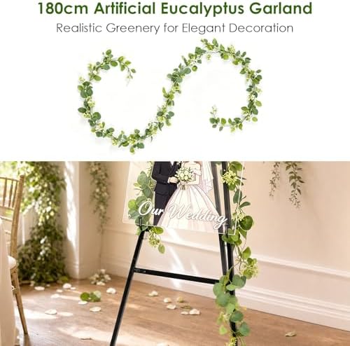 Easel Stand, Adjustable Display Easel for Sign Instant Floor Poster, Lightweight, Collapsible and Portable with Reusable Rattan & Balloons for Painting Canvas, Wedding Signs & Display - Image 4