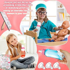 16 Pcs Baby Shower Favors Party Bottle Chug Game 15 Pink Mini Bottles and 1 Custom Wooden Stand for Gender Reveal Birthday Party Supplies Gift - Image 6