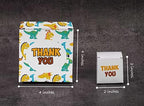 Paper Box - Mini Favor Box For Baby Shower 4x4x4 Inches Paper Gift Boxes, Candy Paper Box For Party Favors, Baby Shower Dinosaur,Boy Theme- Pack Of 20 - Image 3