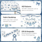 Blue Jean Denim Baby Shower Decorations for Boy - Image 7