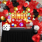Avezano Bingo Backdrop Bingo Party Decorations Game Night Decorations - Image 3