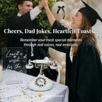 Audio Guest Book, Voicemail Phone Guestbook, White & Black - Image 6