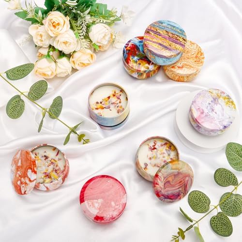 48PCS Scented Candles Gift Set Long Lasting Soy Wax Aromatherapy Candles for Home Wedding Baby Shower Bridal Party Favors Christmas Birthday Gifts for Women (Colorful) - Image 6