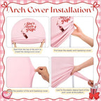 3 Set Ready to Pop Arch Backdrop Covers 4ft 5ft 6ft - Image 5