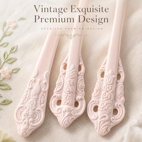 WDF 120 Pieces Heavy Duty Pink Plastic Cutlery Set - Disposable Utensils - Disposable Flatware Includes 40 Forks, 40 Spoons, 40 Knives for Party/Baby Shower/Wedding - Image 2