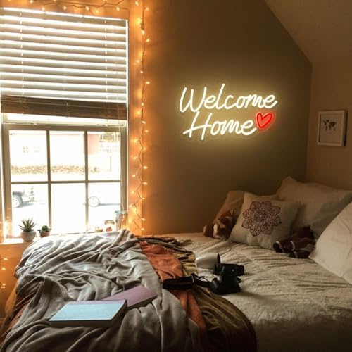 Welcome Home Neon Sign Dimmable Welcome Led Neon Signs for Wall Decor - Image 5
