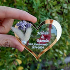 Gold Heart Magnet Wedding Favor, Set of 50, Elegant Party Favors for Attendee - Image 6