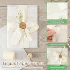 150PCS Wedding Invitation Kit, 5x7 Pre-Folded Vellum Jackets & Wax Seals - Image 3