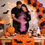 JarThenaAMCS Halloween Gender Reveal Cauldron Centerpiece - Image 5