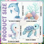 Weysat 4 Pcs Large Sea Party Stand Under the Sea Party Decorations Set - Image 2