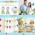Party Inspo Cartoon Toy Baby Shower Decorations, 138 PCs - Its a Boy Story Baby Shower Party Supplies with Toy Inspired Story Backdrop, Balloon Garland, Cake Topper, Mommy To Be Sash - Image 5
