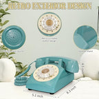 Audio Guest Book Wedding Phone, Retro Audio Phone Guestbook with Clear Voice Recording for Wedding Reception, Bridal Shower, Birthday, Baby Shower, Anniversary, Engagement - Image 3