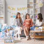 Wooden Baby Shower Crate Closet with Hanger and Rack - Image 6
