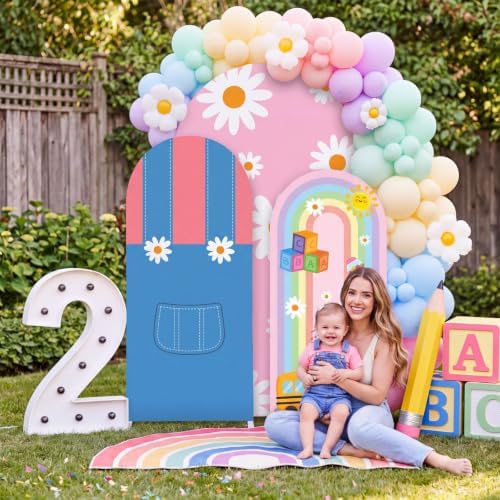 3 Set English Teacher Arch Covers for Birthday Cartoon Party - Image 5