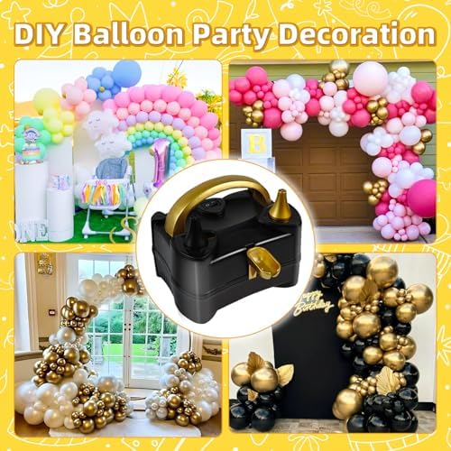 Bezente Yellow Giant Balloons 36 Inch - 8 Pack Yellow Giant Balloons and Balloon Pump Electric - Image 6