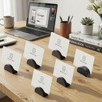 100 Pcs Wedding Table Numbers, Wood Table Card Holders - Image 6