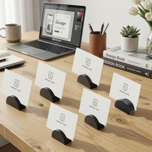 100 Pcs Wedding Table Numbers, Wood Table Card Holders - Image 6